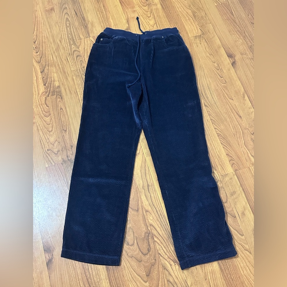 Dark Blue Corduroy Pants by Real connection by Chadwicks Sz 8
